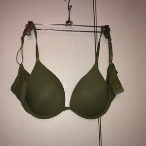 Danskin Bra, Size 36 B, Olive Green